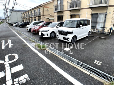 【駐車場】 | 第5カネイ八帖北町アパートＢ棟 | 駐車スペースもあります