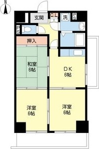 リージョン妙音の間取り