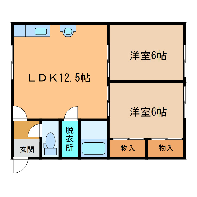 コーポおくむらの間取り