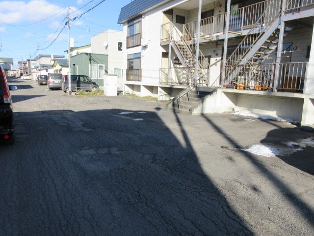コーポおくむらの駐車場