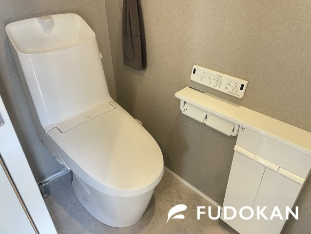 山形市泉町の新築一戸建のトイレ|節水タイプのトイレは水道代の節約に繋がります。