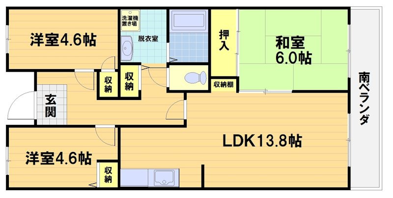 レオパルドの間取り