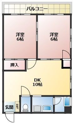 吉原マンションの間取り