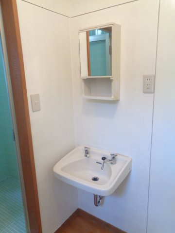 吉原マンションの洗面所