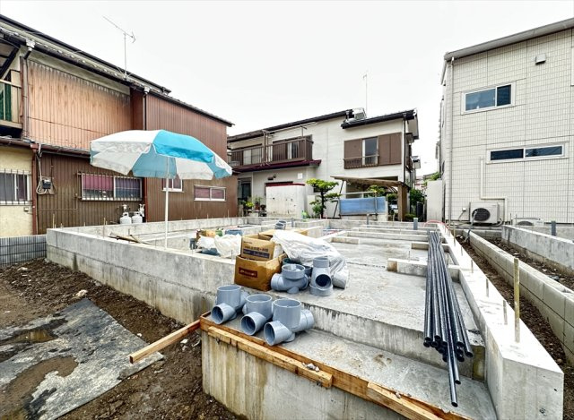 【外観】 | 志木市中宗岡1丁目　新築一戸建住宅　全2棟　(丸井志木店) | 1号棟　販売現地／2026年7月2日撮影