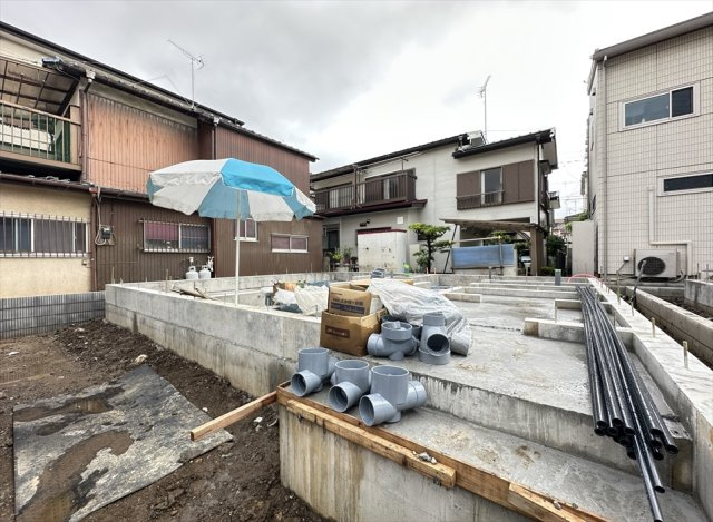 【外観】 | 志木市中宗岡1丁目　新築一戸建住宅　全2棟　(丸井志木店) | 1号棟　販売現地／2026年7月2日撮影