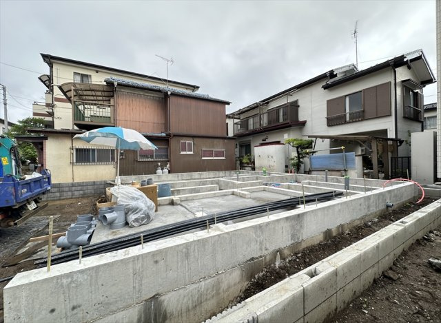 【外観】 | 志木市中宗岡1丁目　新築一戸建住宅　全2棟　(丸井志木店) | 1号棟　販売現地／2026年7月2日撮影