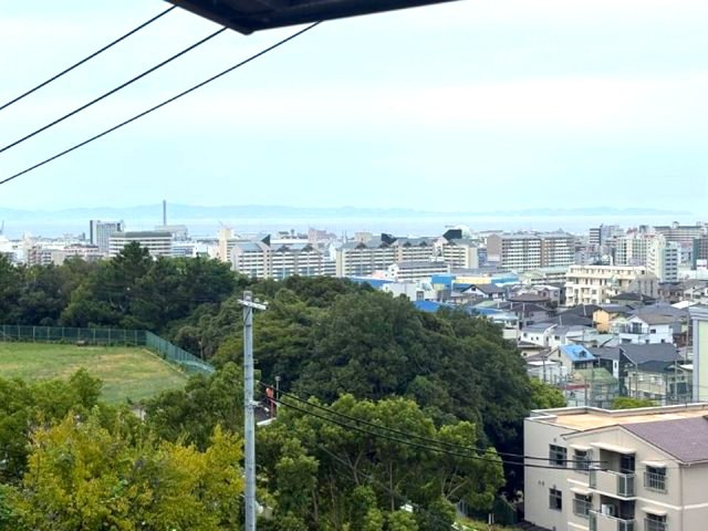 重池町2丁目の展望|高台に位置しているため景観良好
