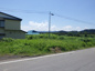 鹿角市花輪字赤川端・土地物件の画像