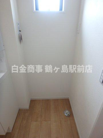 鶴ヶ島市鶴ヶ丘新築戸建のランドリースペース
