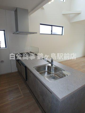 鶴ヶ島市鶴ヶ丘新築戸建のキッチン
