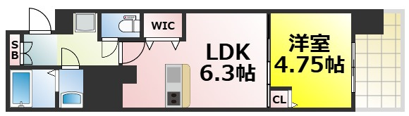 【間取り】 | Luxe難波南 仲介手数料無料