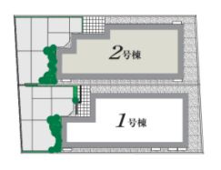 【区画図】 | 杉並区宮前５丁目　新築戸建て　２号棟 | 久我山駅徒歩9分に全2区画登場！