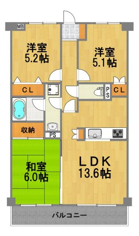 【間取り】