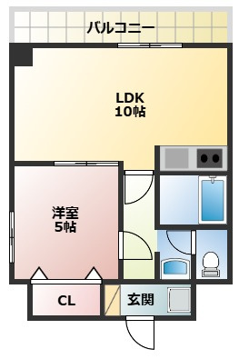Mプラザ香里壱番館の間取り