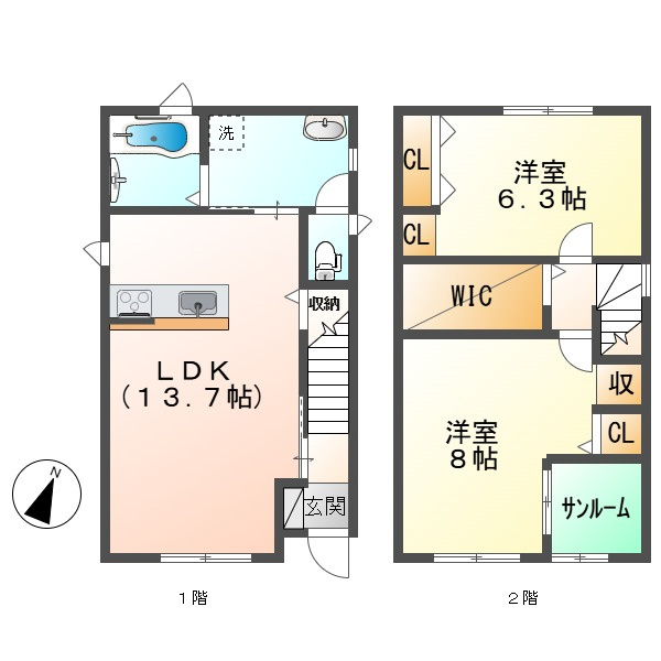 グランテラスの間取り