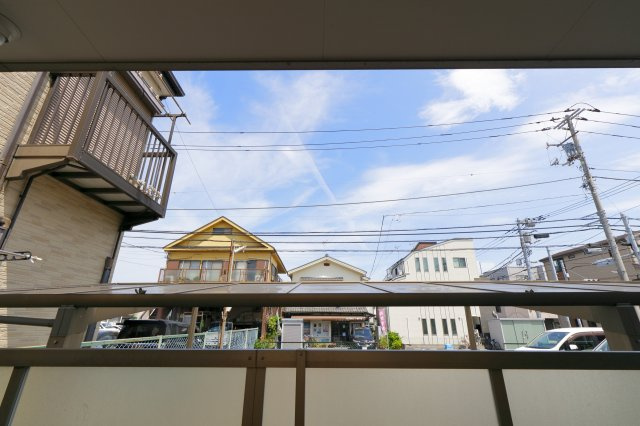 リリックコートサンフラワーのバルコニー