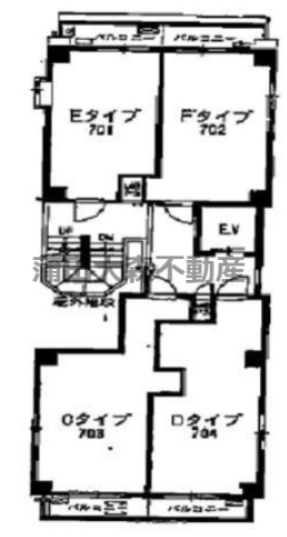 ワコーレ大森の区画図