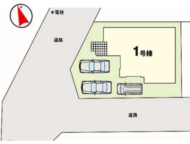 【LIGARE】宇都宮市緑 第11期 全1棟の区画図
