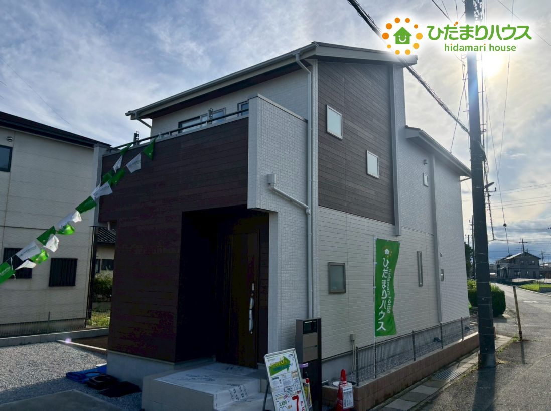 羽生市西５丁目　新築一戸建て　ブルーミングガーデン　01の外観