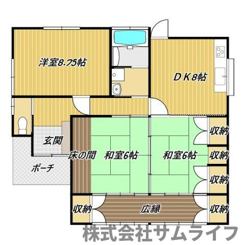 【間取り】 | 鯰田　高台の家
