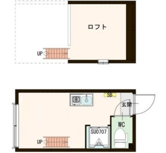 【間取り】 | メゾン上北 | 間取りです。