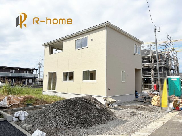 常陸大宮市南町第2　新築戸建て　2号棟の外観|2026年9月完成予定！近隣の同仕様完成物件をご見学いただけます♪