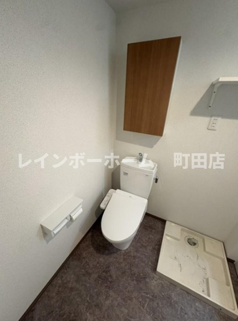 ラフィーナー海老名※初期費用分割後払いサービス利用可能物件のトイレ