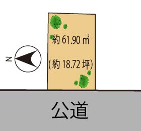 8/25　価格変更の土地図