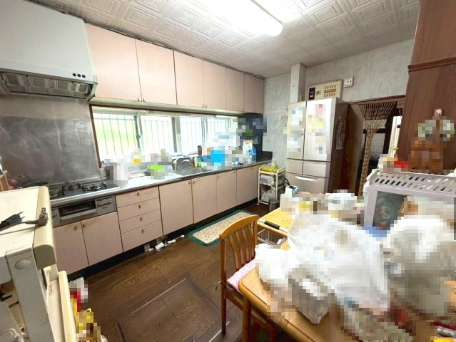 【キッチン】 | 耶麻郡猪苗代町字新町　離れあり　5DK | 母屋