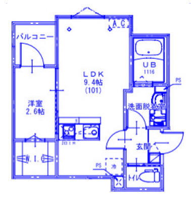 KEIAI RESIDENCE 大和田Ⅴの間取り
