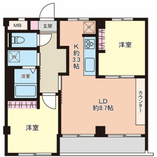 【間取り】 | レジデンスミツイ | 間取りです。