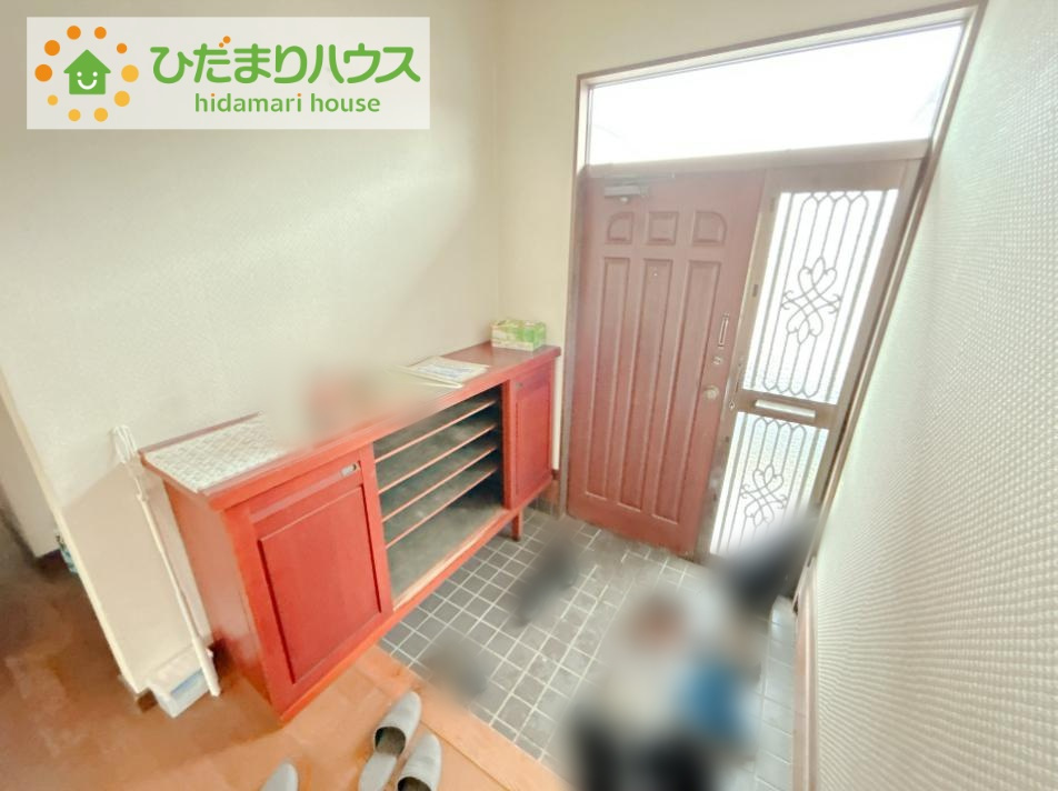 いわき市錦町中迎二丁目　中古戸建の玄関