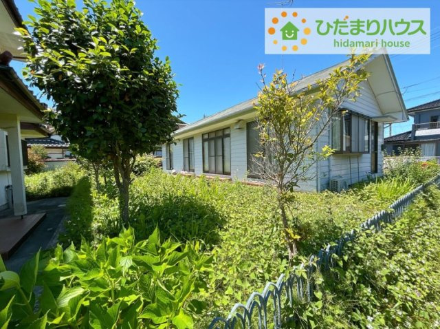 いわき市錦町中迎二丁目　中古戸建の庭