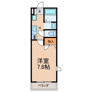 レッドコートの間取り