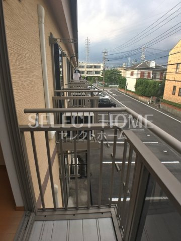 【バルコニー】 | 第5カネイ八帖北町アパートＡ棟 | 同型タイプ