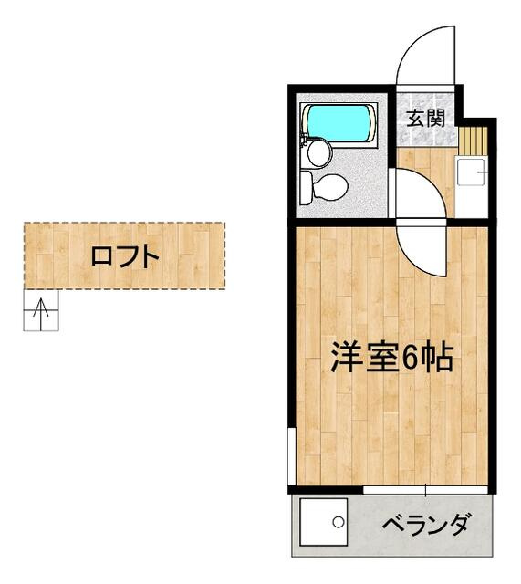 ジュネパレス松戸４５の間取り