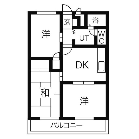 【間取り】 | 清和ハイツ