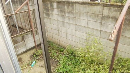 ヒルトップ豊栄のバルコニー|閑静な住宅街です。