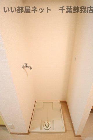 モナリエ港の洗面所|洗濯機置場