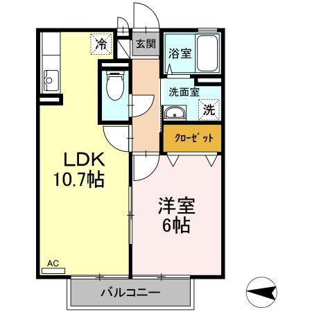 ロイヤルシティ富の原の間取り