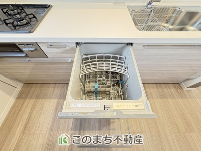 【キッチン】 | クライン佐野市植上町第5期　 | 食器洗浄乾燥機付きで時短家事が可能です☆