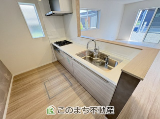 【キッチン】 | クライン佐野市植上町第5期　 | 人気の対面式キッチン☆料理をしながらご家族とコミュニケーションが取れます♪
