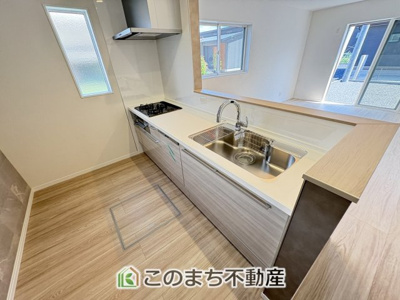 【キッチン】 | クライン佐野市植上町第5期　 | 人気の対面式キッチン☆料理をしながらご家族とコミュニケーションが取れます♪