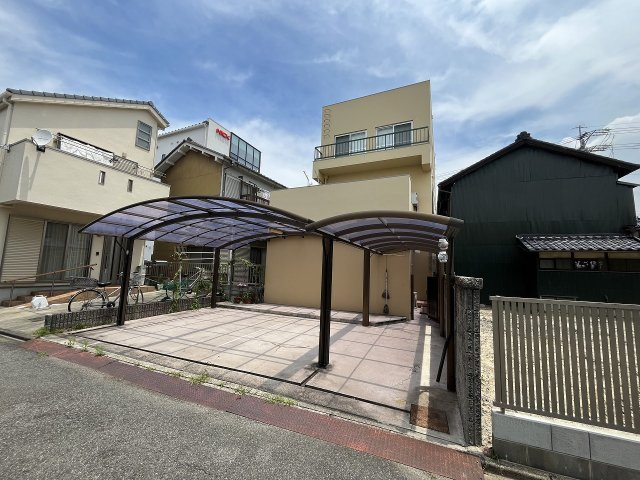 南区豊田四丁目　事務所・店舗付き住宅の外観|西側外観　　是非、お問い合わせお待ちしております!!