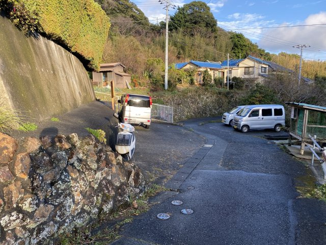 下田市　白浜の駐車場