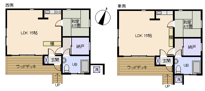 下田市　白浜の間取り