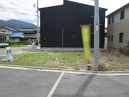 安佐南区八木８丁目の前面道路含む現地写真