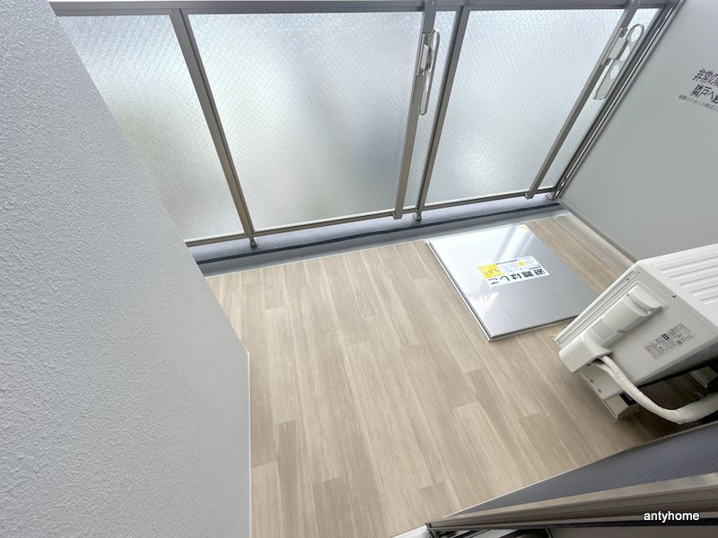 エスリード大阪エヴォルツ　仲介手数料無料のバルコニー