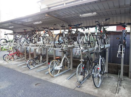 リエトコート四谷のその他共用部分|駐輪場